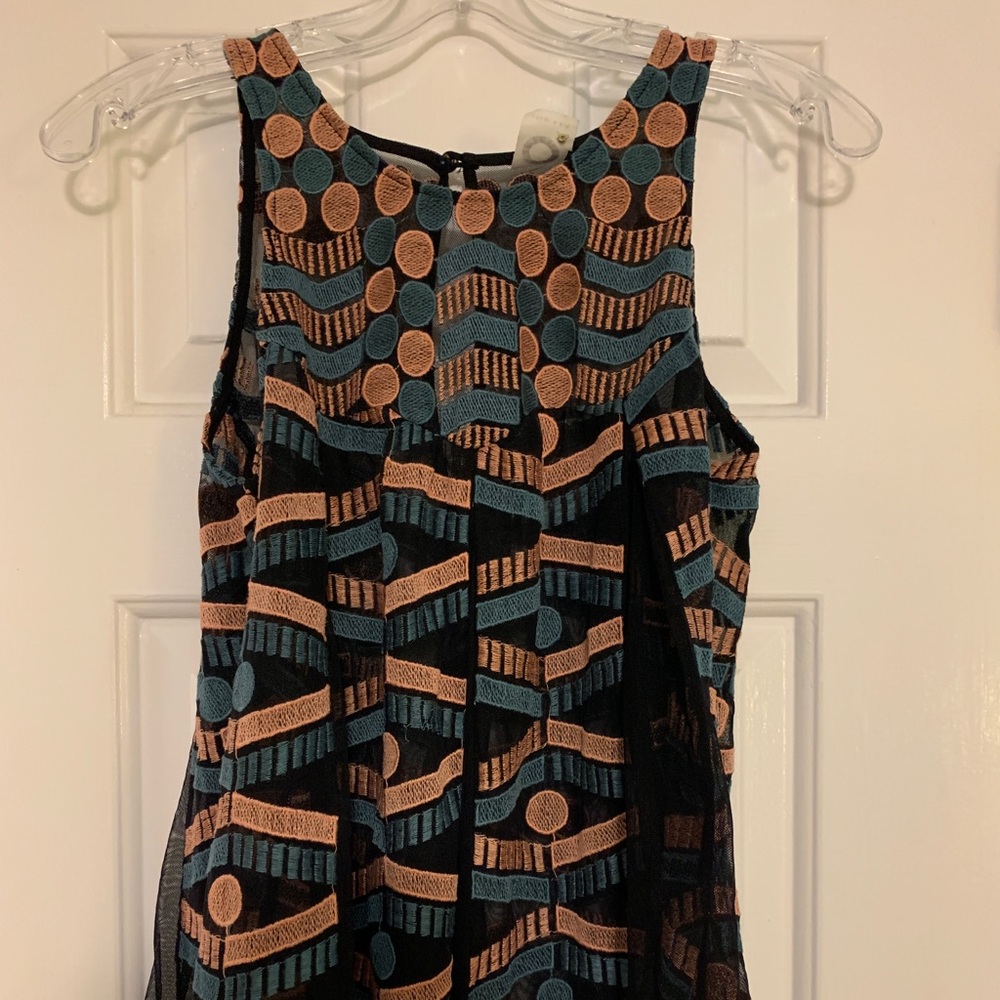 Anthropology Mesh Tank Top